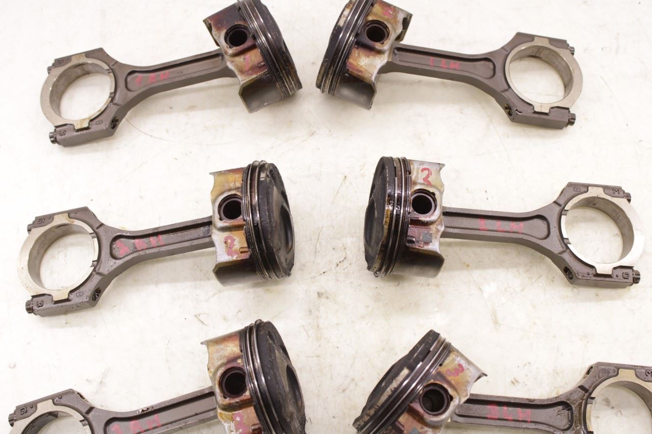 14-18 Kia Sorento EX 3.3L Engine Piston with Connecting Rod Set of 6 23041-3CFB0 - Alshned Auto Parts