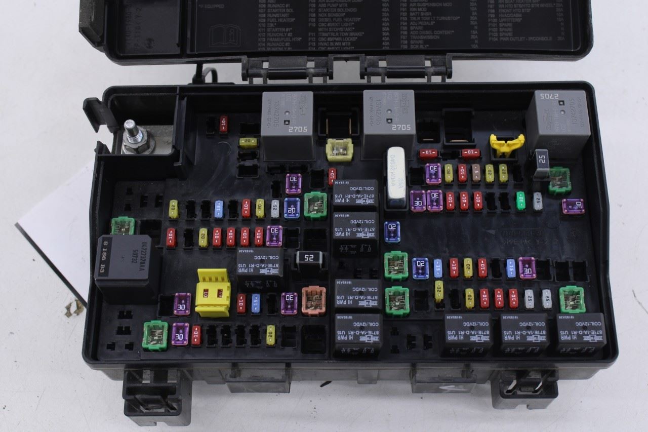 2014-24 Ram 1500 Classic Quad Cab Intelligent Power Distribution Center Fuse Box - Alshned Auto Parts