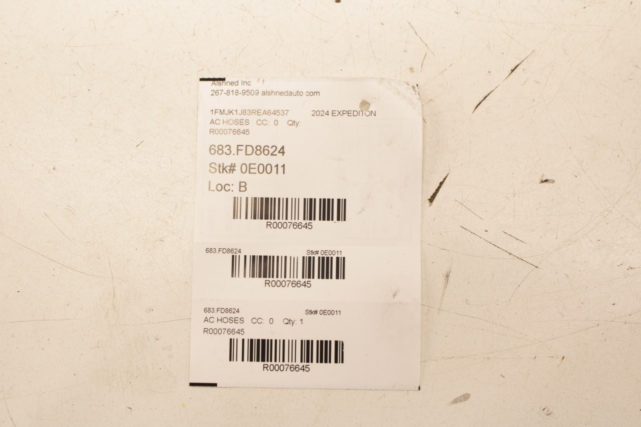 2022-26 Ford Expedition MAX XLT 3.5L Conditioning Suction and Discharge Hose Set - Alshned Auto Parts