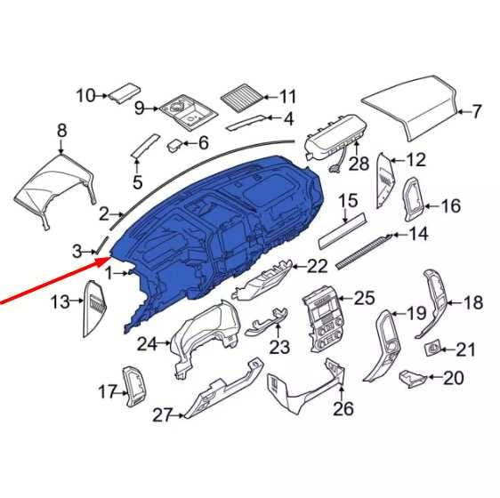 2015-2017 Ford F150 Platinum Dash Instrument Panel FL3Z-1504320-CJ OEM2