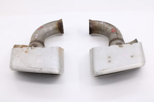 2011-2018 Porsche Cayenne S Rear Exhaust System Muffler Tip Set 7P5253681 OEM