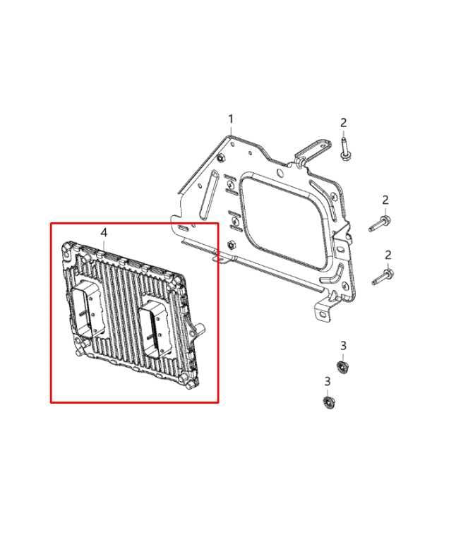 2016-2019 Ram 1500 Classic SLT 5.7L AWD Engine Computer Control Module ECU ECM1
