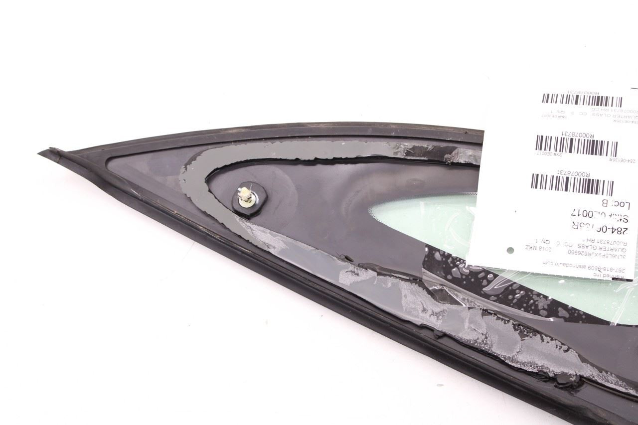 13-20 Lincoln MKZ Reserve Rear Right Passenger Side Quarter Window Glass *ReaD* - Alshned Auto Parts