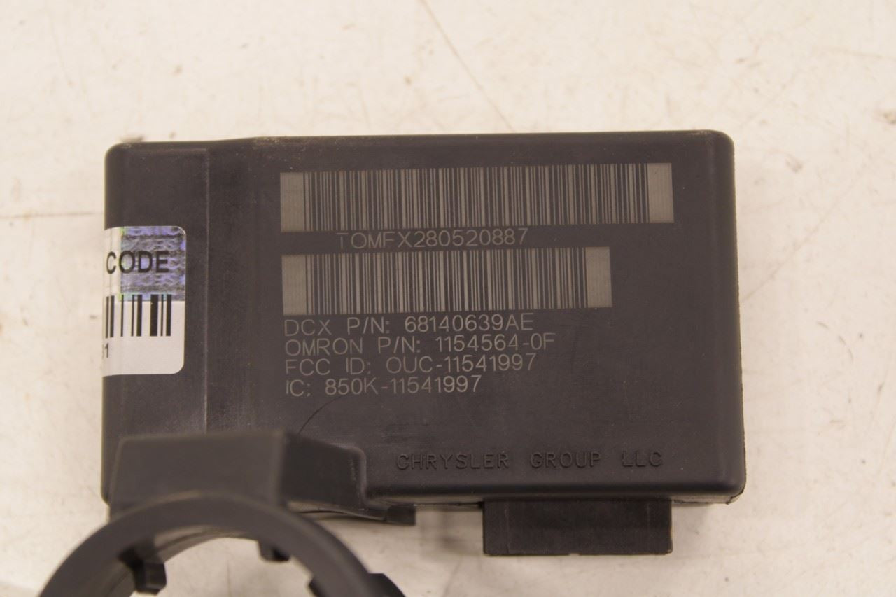 13-2018 Jeep Wrangler Sport 2dr Keyless Entry Receiver Control Module 68140639AE - Alshned Auto Parts