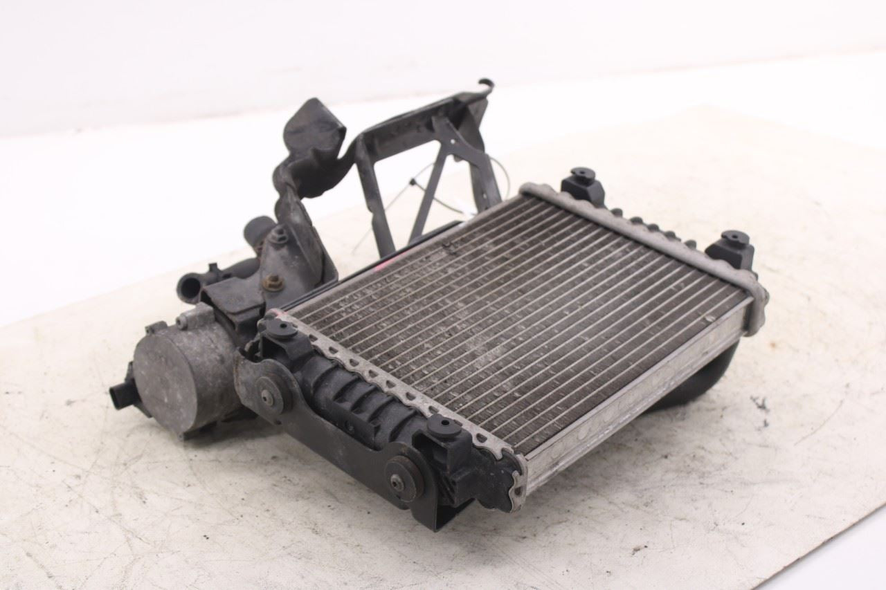 2012-15 Audi A7 Premium 3.0L AWD Auxiliary Left Side Cooling Radiator w/ Bracket2