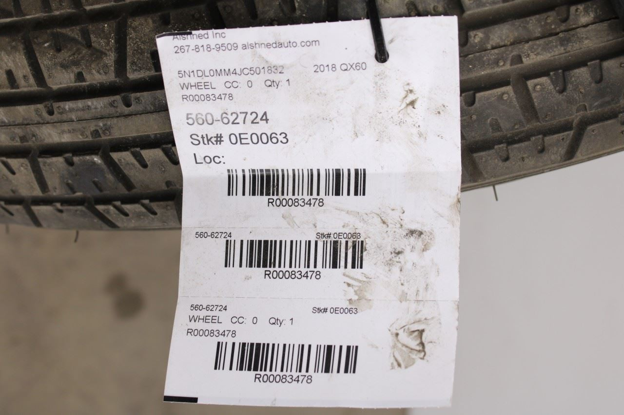 16-18 Infiniti QX60 Spare Wheel Tire Maxxis T165/90D18 107M R18x4T 40300-9NG0A11