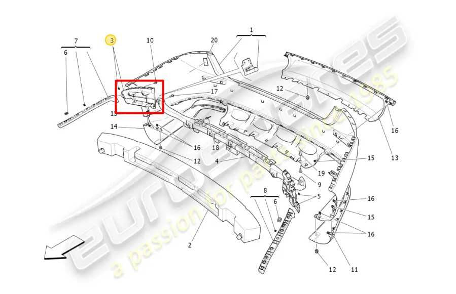 14-21 Maserati Ghibli S Q4 3.0L AWD Rear Right Side Inner Mount Support Bracket - Alshned Auto Parts