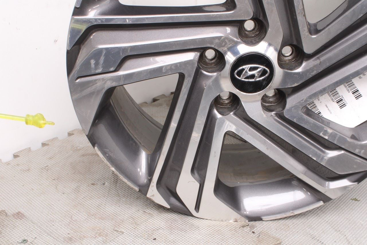 21-23 Hyundai Santa Fe SEL Aluminum Wheel R18x7.5 5 Spoke 52910-S2610 OEM *ReaD*2
