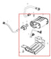 12-18 Jeep Wrangler 3.6L AWD Fuel Vapor Evaporator Emission Canister 68072074AC1