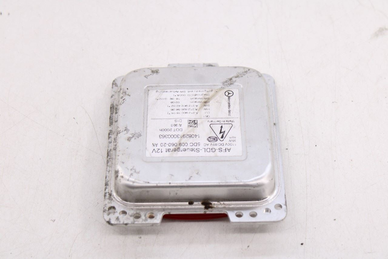 2010-2013 Mercedes-Benz E 350 Luxury 4Matic FR LH Headlight Xenon Ballast Module5