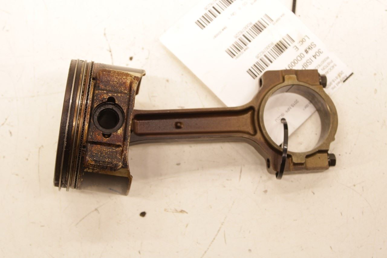 12-20 ISUZU NPR HD 6.0L Engine Piston Left No 4 w/ Connecting Rod 8-89017-849-0 - Alshned Auto Parts