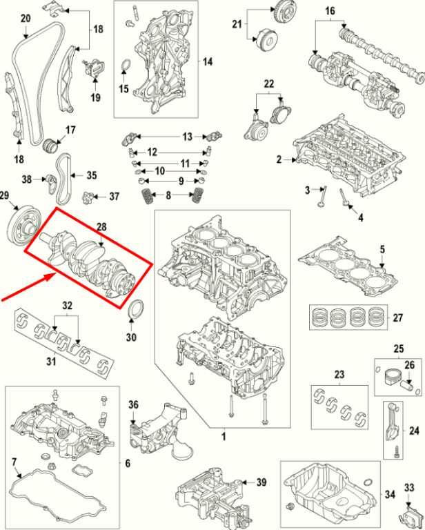 2022-2025 Hyundai Tucson SEL 2.5L AWD Engine Motor Crankshaft 48K 6X01M-2SA02 - Alshned Auto Parts