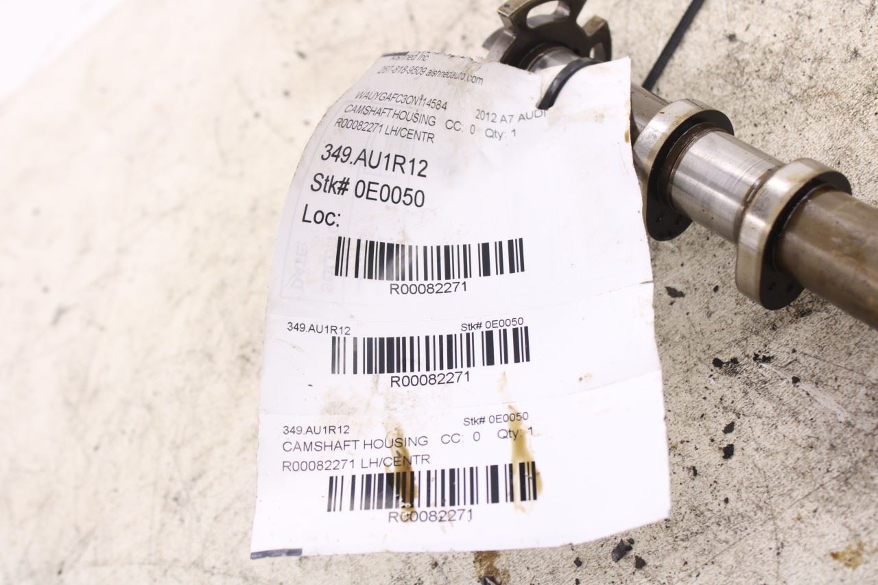 2012-2015 Audi A7 Premium 3.0L Left Side Engine Intake Camshaft 06E109101BH OEM11