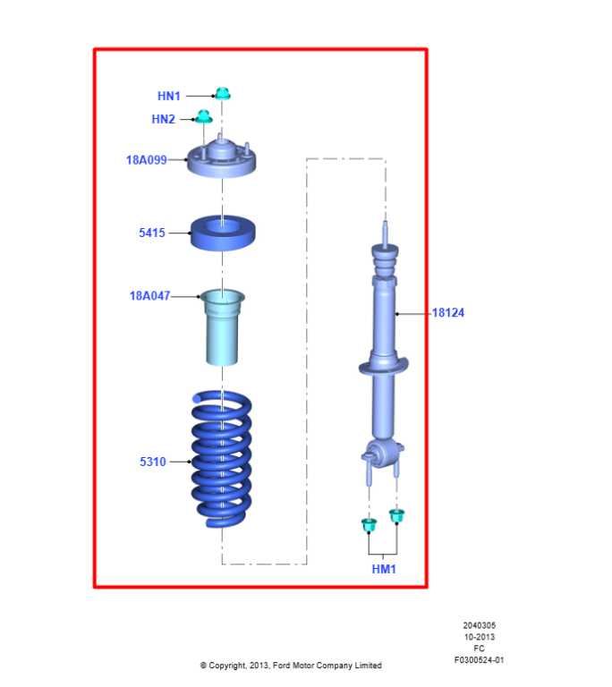 18-20 Ford F150 3.3L RWD Front Right Side Shock Strut Absorber JL34-18045ED OEM - Alshned Auto Parts