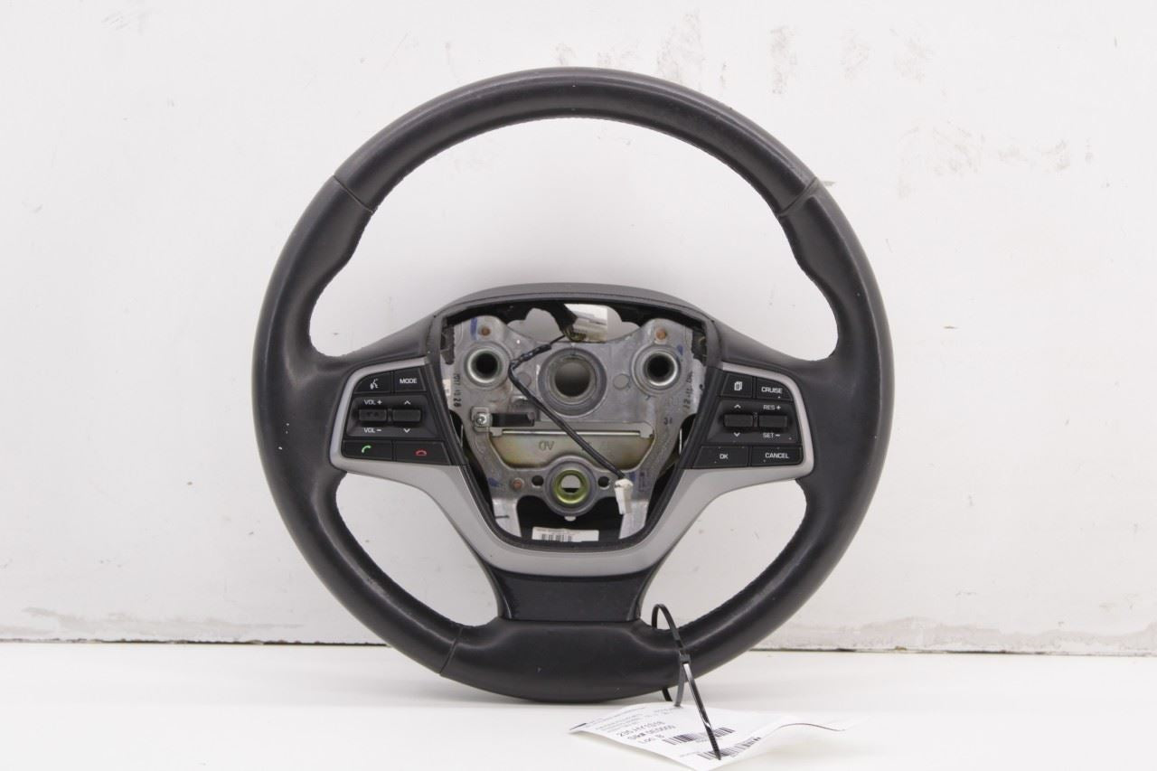 2016-18 Hyundai Elantra Value Edition Steering Wheel Leather w/ Control Buttons - Alshned Auto Parts