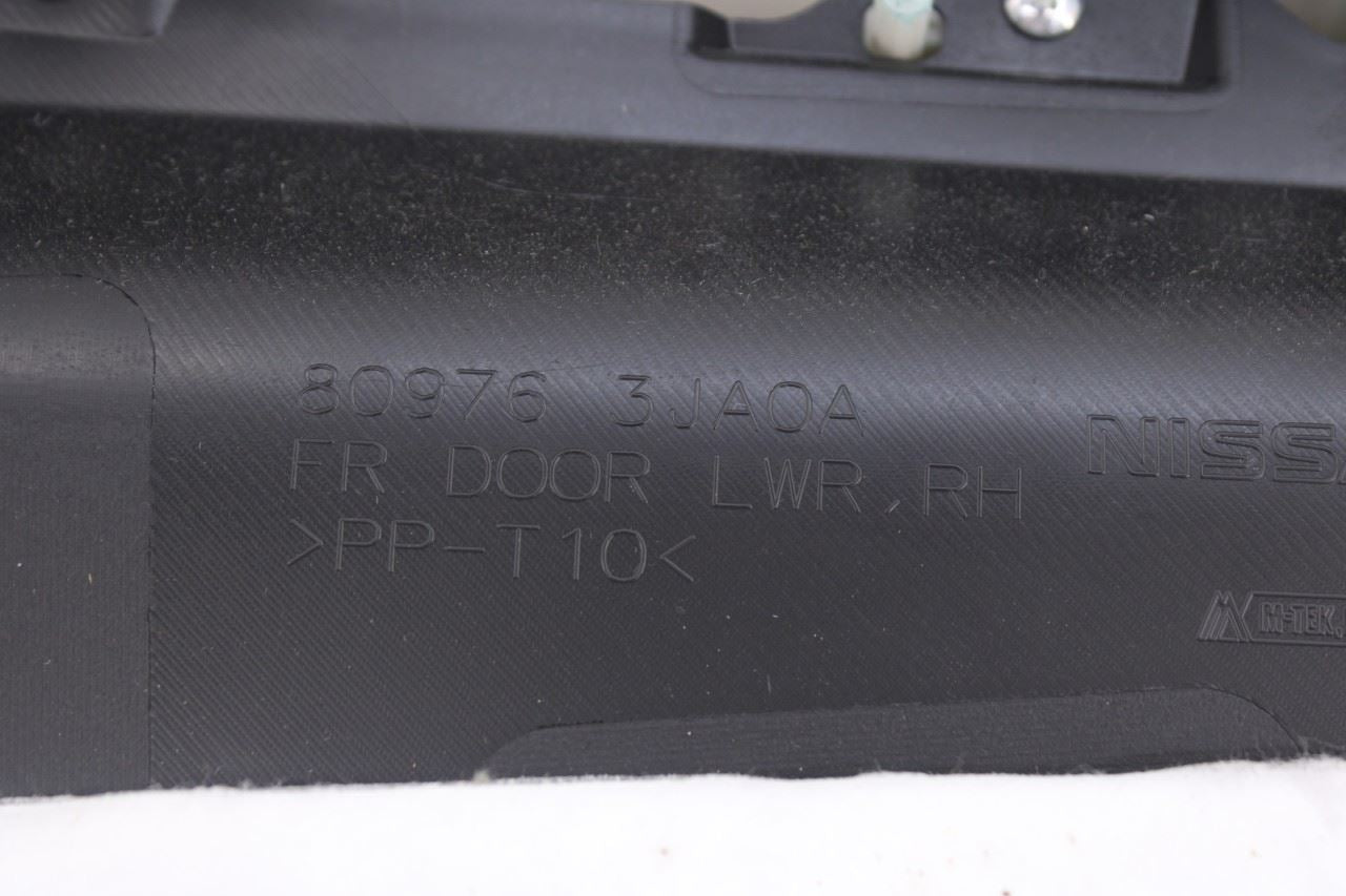 2016-2020 Infiniti QX60 Front Right Side Door Trim Panel 809A0-9NF0A OEM *ReaD* - Alshned Auto Parts