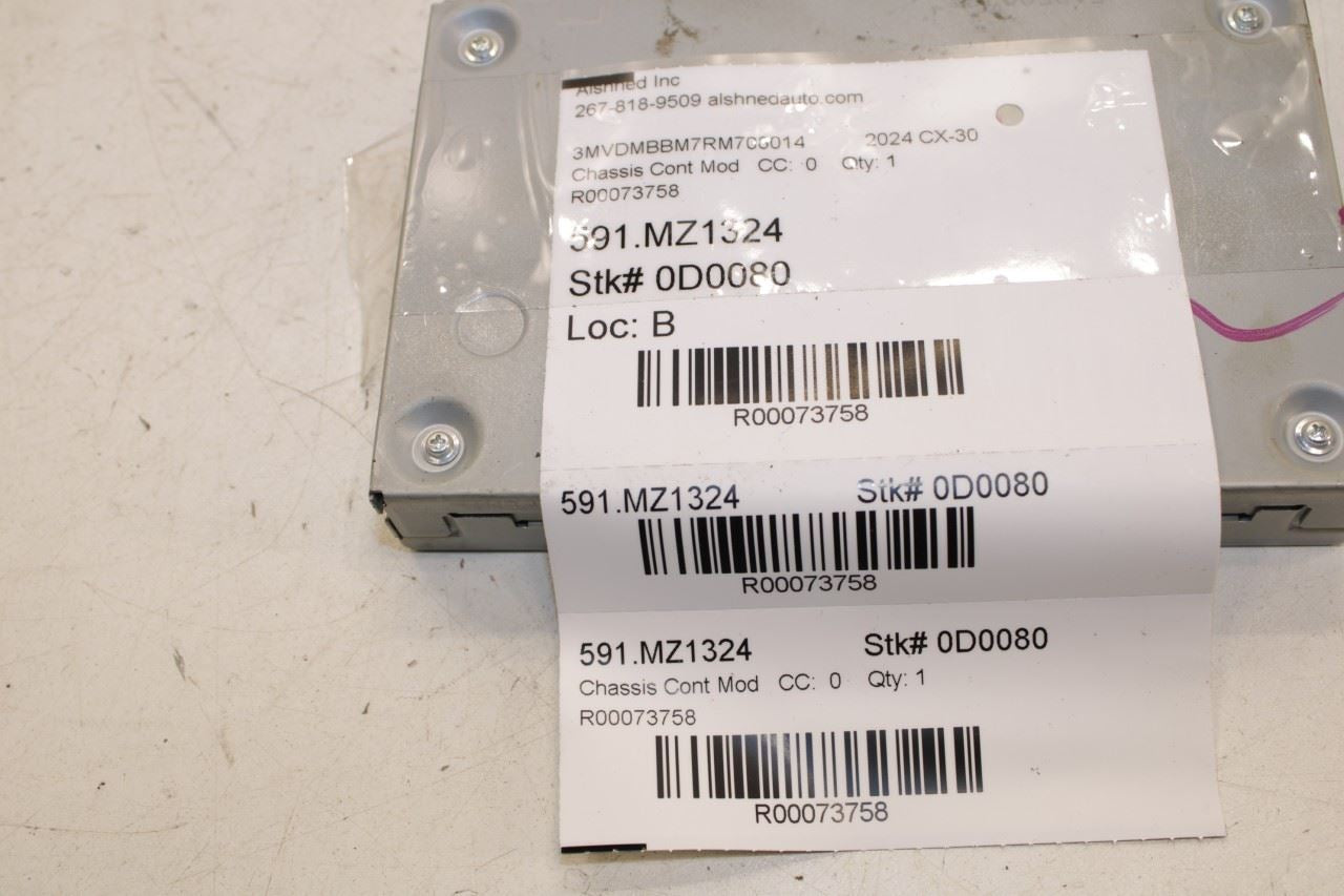 2024-2025 Mazda CX-30 2.5 S HD Radio Tuner Receiver Amplifier Control Module - Alshned Auto Parts