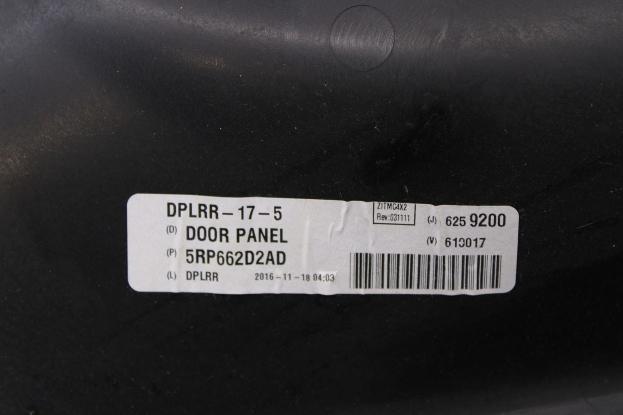 17-24 Chrysler Pacifica Limited Rear Left Sliding Door Trim Panel with Sunshade - Alshned Auto Parts