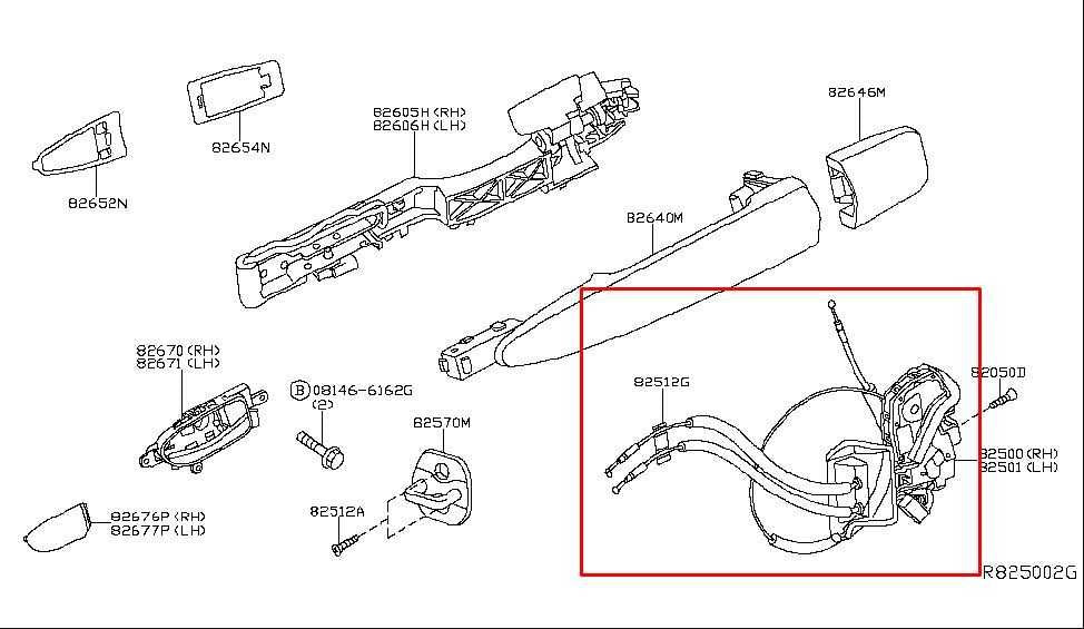 2014-2020 Infiniti QX60 Rear Right Side Door Lock Latch Actuator 82500-3JA0B OEM1
