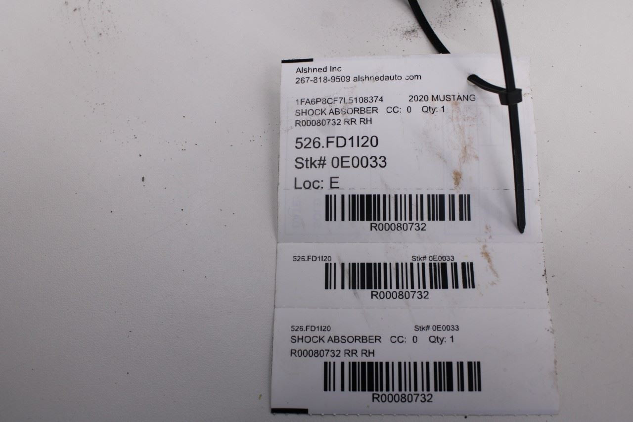 2018-26 Ford Mustang GT 5.0L RWD Rear Suspension Right Side Shock Strut Absorber - Alshned Auto Parts