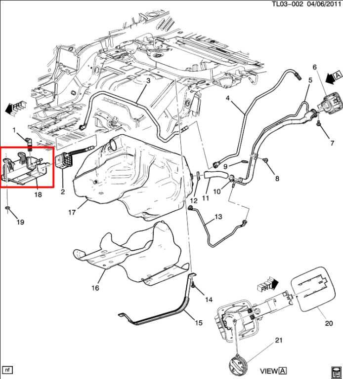 2010-2017 GMC Terrain Fuel Vapor Evaporator Emission Canister 23156464 OEM - Alshned Auto Parts