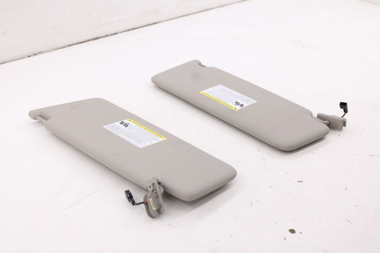 18-25 Volkswagen Atlas Front Right and Left Sun Visor Set w/ Illuminated Mirror - Alshned Auto Parts