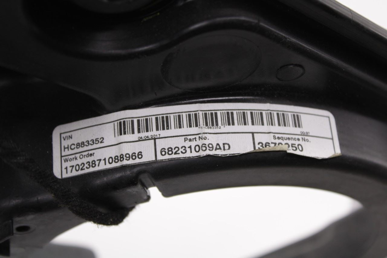 2011-22 Jeep Grand Cherokee Summit RR LH Door Window Regulator w/ Carrier Plate - Alshned Auto Parts