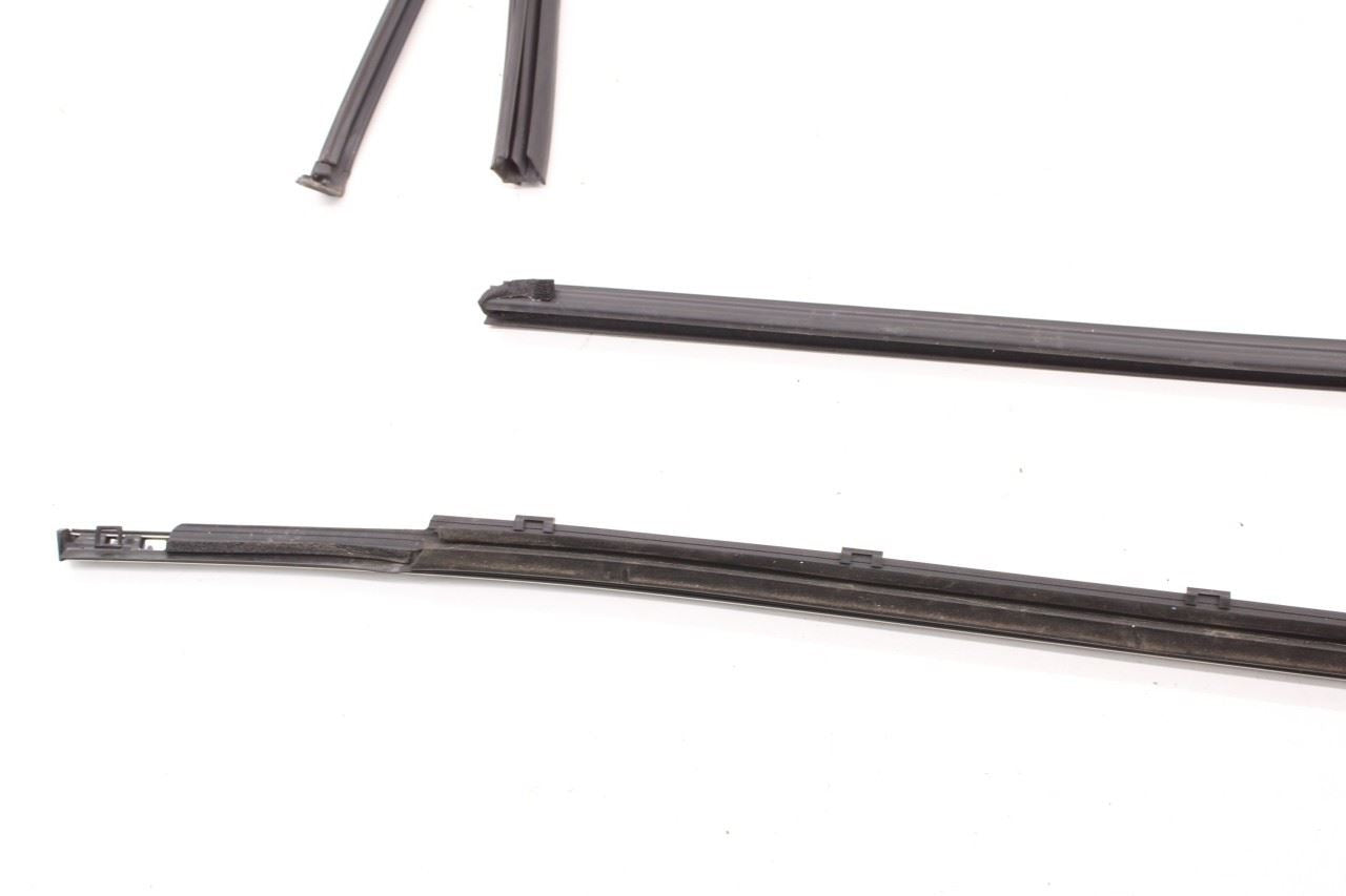 19-20 Hyundai Santa Fe SEL Rear Right Door Run Channel w/ Belt Weatherstrip Set - Alshned Auto Parts