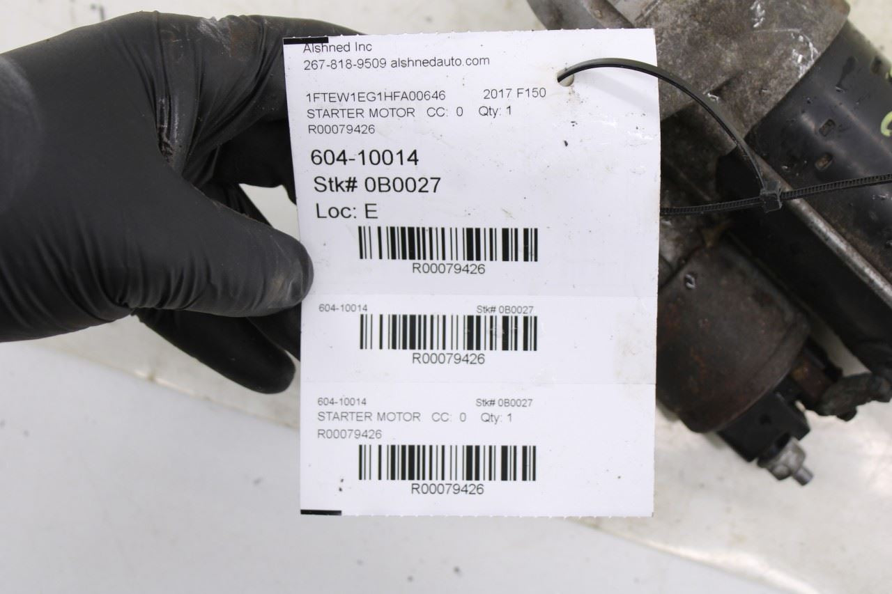 2017 Ford F150 Super Crew Cab 3.5L Engine Starter Motor Assembly JL3T-11000-CB - Alshned Auto Parts