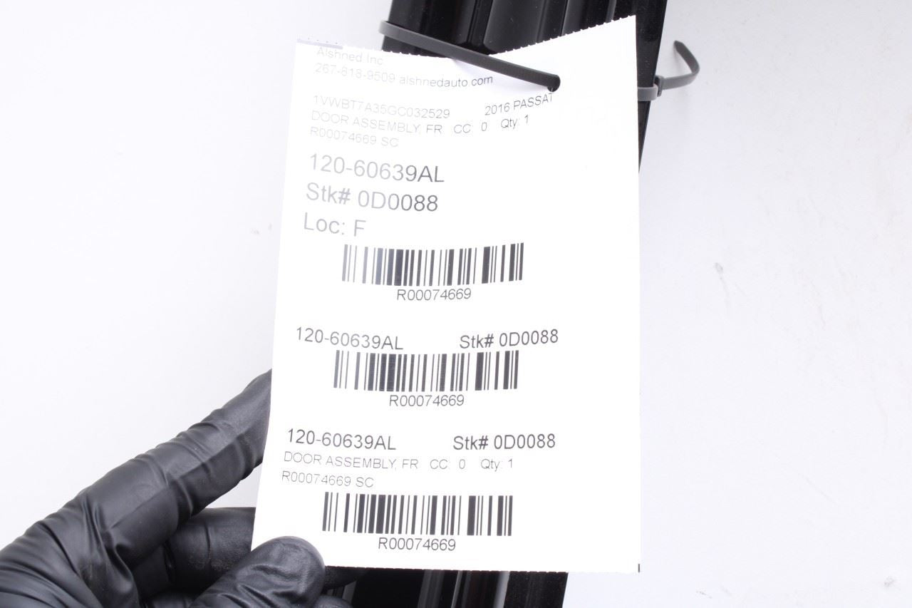 2012-2019 Volkswagen Passat SE Front Left Driver Door Shell Panel 561831311C OEM - Alshned Auto Parts