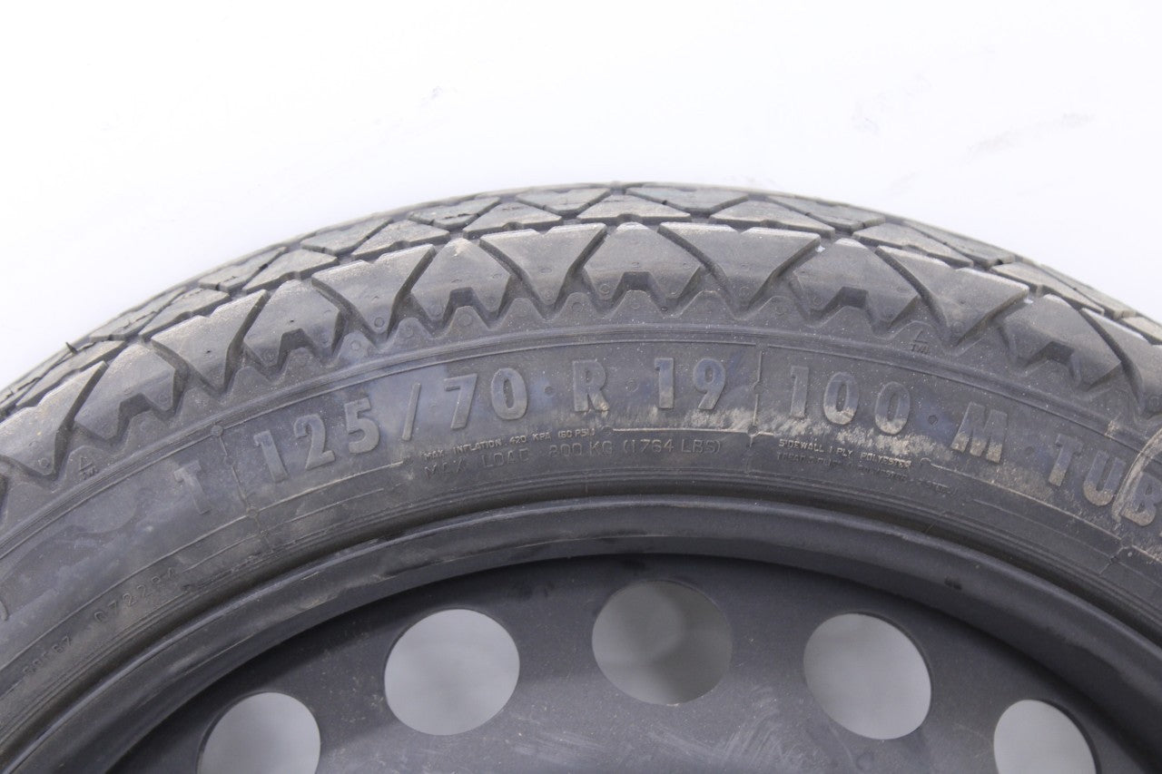 2009-2016 Audi A4 Spare Wheel Tire Continental T125/70R19 100M R19x4 8K0601027F3
