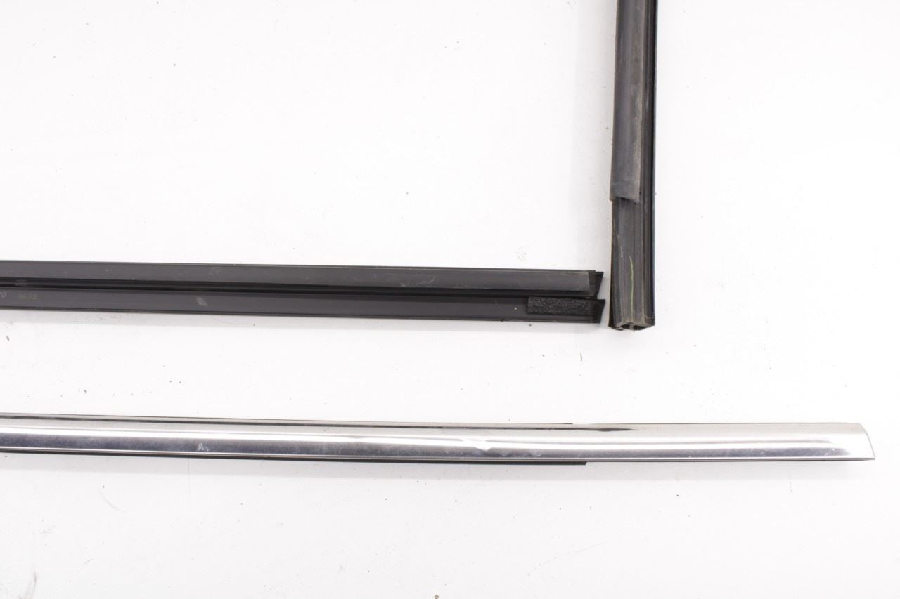 17-26 Chrysler Pacifica Rear Left Sliding Door Run Channel w/ Belt Weatherstrips - Alshned Auto Parts