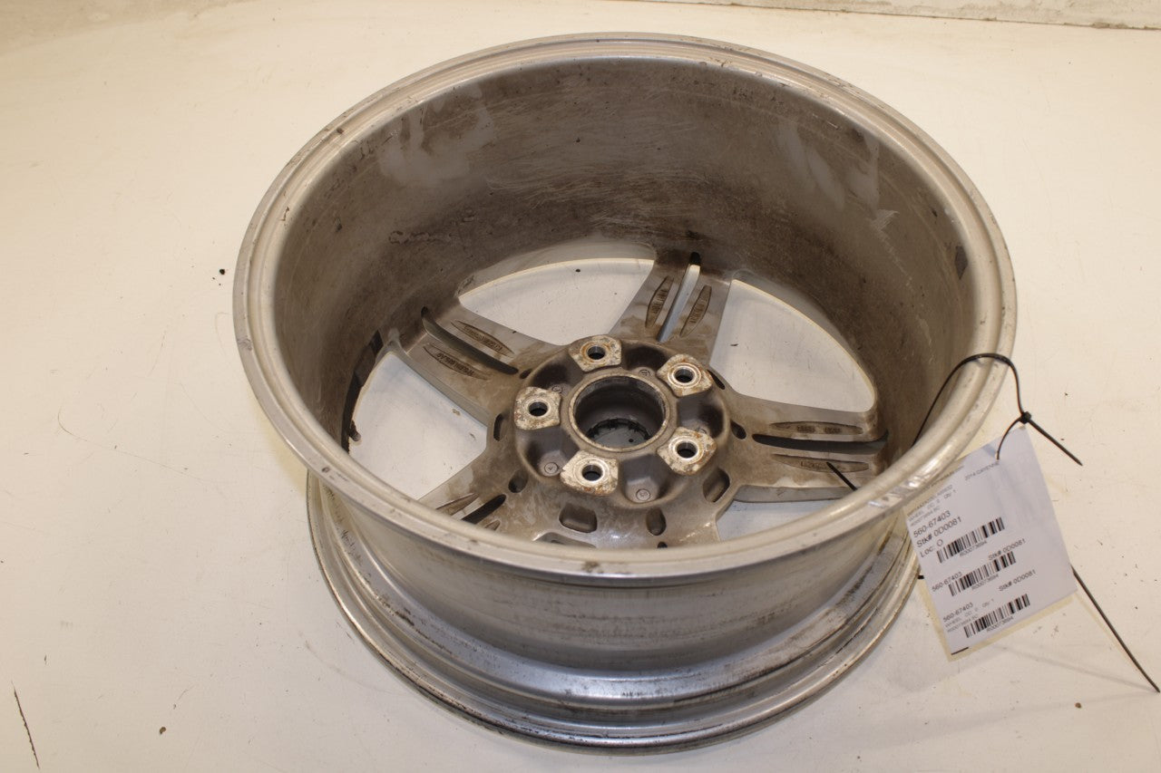 2012-2018 Porsche Cayenne Platinum Alloy Wheel R19x8.5 5 Double Spoke *ReaD* - Alshned Auto Parts
