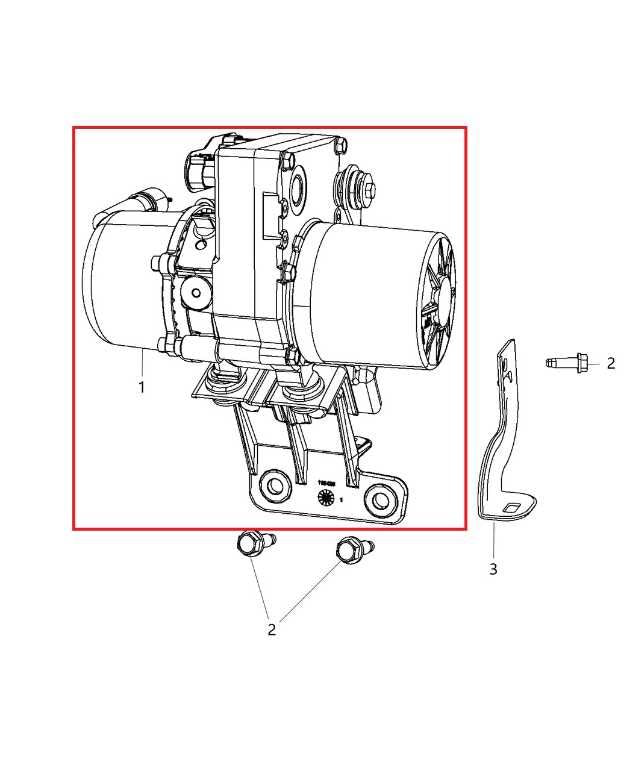 2014-2015 Dodge Durango SXT 3.6L Electro-Hydraulic Power Steering Pump 5154663AB - Alshned Auto Parts
