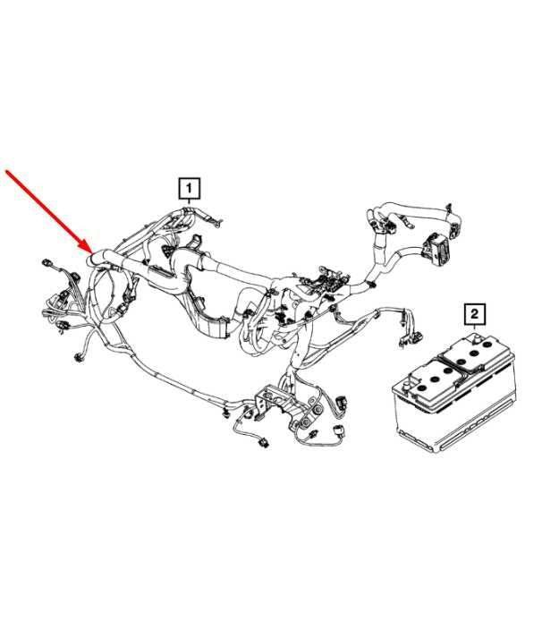 2020-2024 Ram 1500 Big Horn Battery Alternator and Starter Wire Harness *ReaD*1