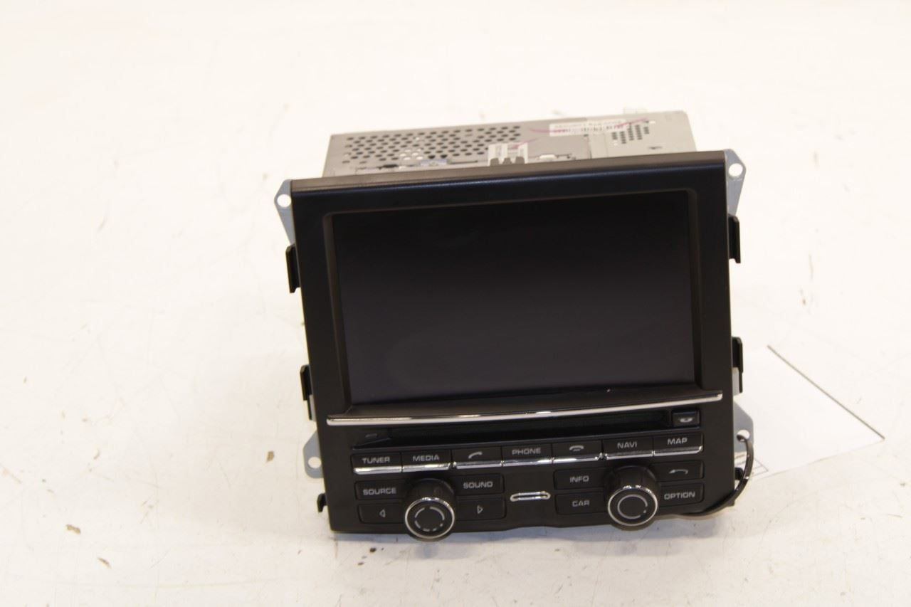 11-18 Porsche Cayenne Platinum Radio Faceplate Control with Display and Receiver - Alshned Auto Parts