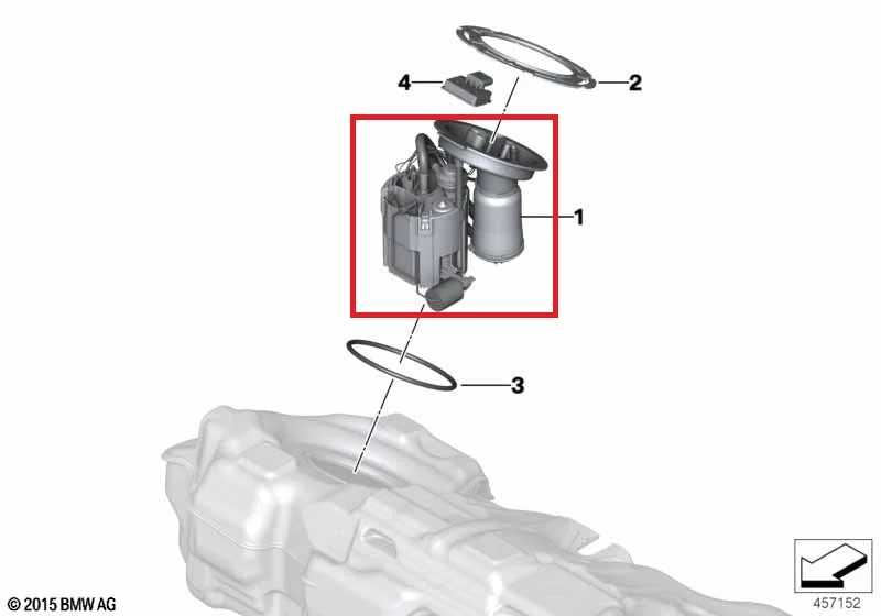 2013-2021 Mini Hardtop Cooper 1.5L In Tank Fuel Pump Assembly 7300477 OEM1