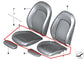 16-20 Mini Cooper Clubman 1.5L AWD Front Passenger Right Side Seat Lower Cushion1