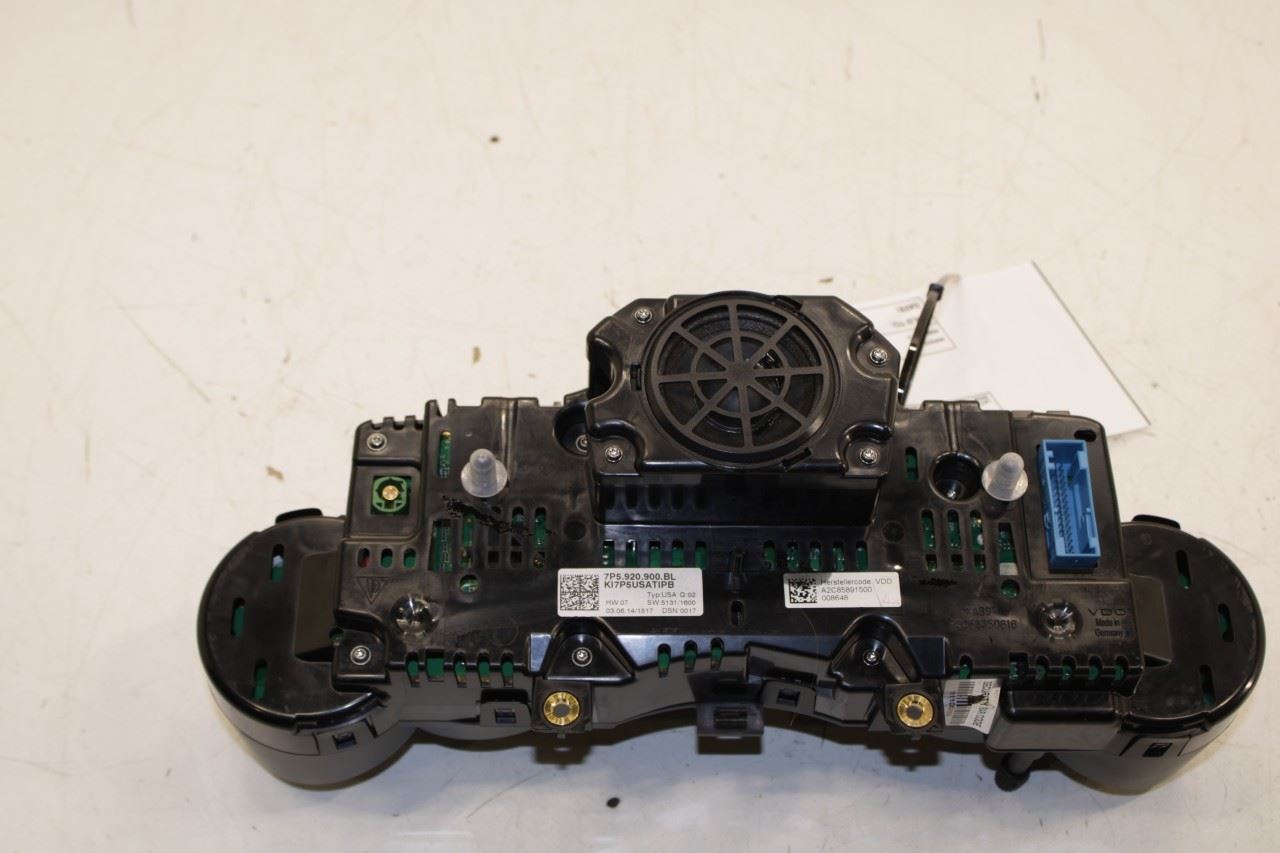 13-15 Porsche Cayenne Platinum Speedometer Gauge Instrument Cluster 86K Mileage - Alshned Auto Parts