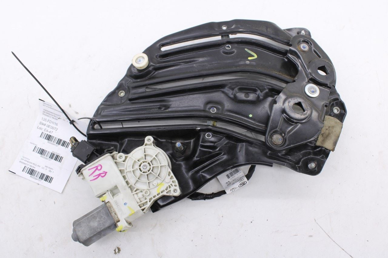 2015-2023 Ford Mustang Conv Rear Right Side Quarter Window Regulator w/ Motor0