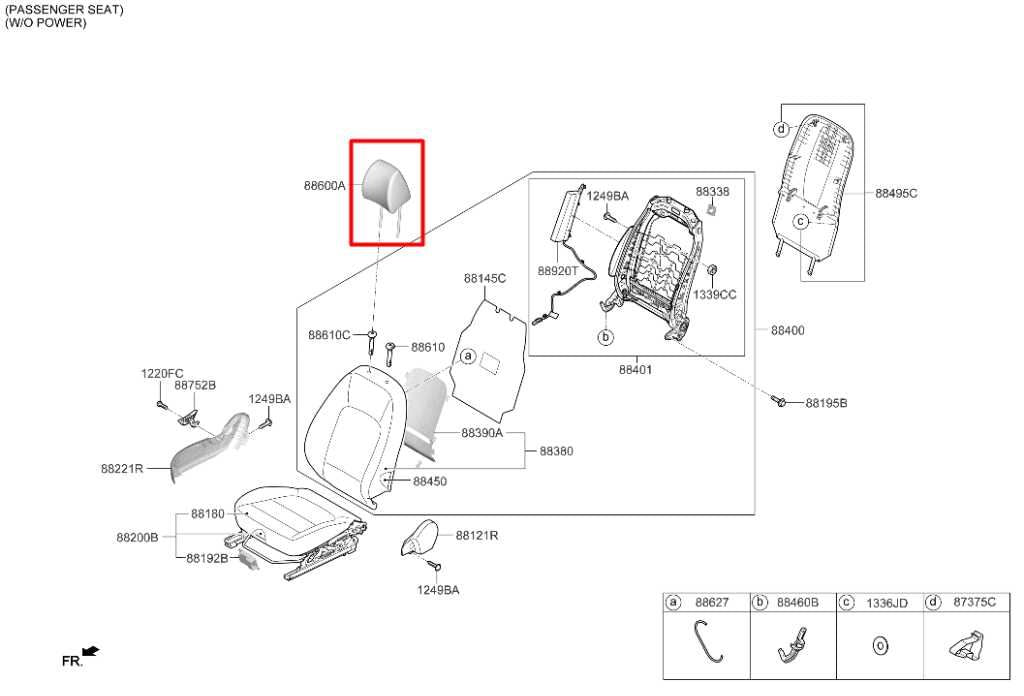 2018-21 Hyundai Kona SE Front Passenger Right or Driver Left Side Seat Headrest - Alshned Auto Parts