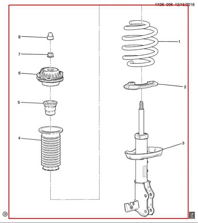 18-24 Chevrolet Equinox LT 1.5L FWD Front Left Driver Side Shock Strut Absorber1