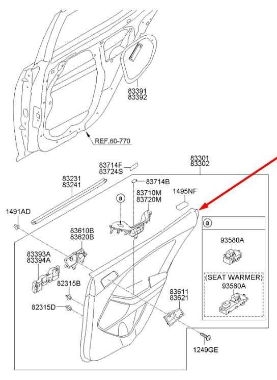 2011-2013 Kia Optima LX Rear Left Driver Side Door Trim Panel 83370-2T000 OEM - Alshned Auto Parts