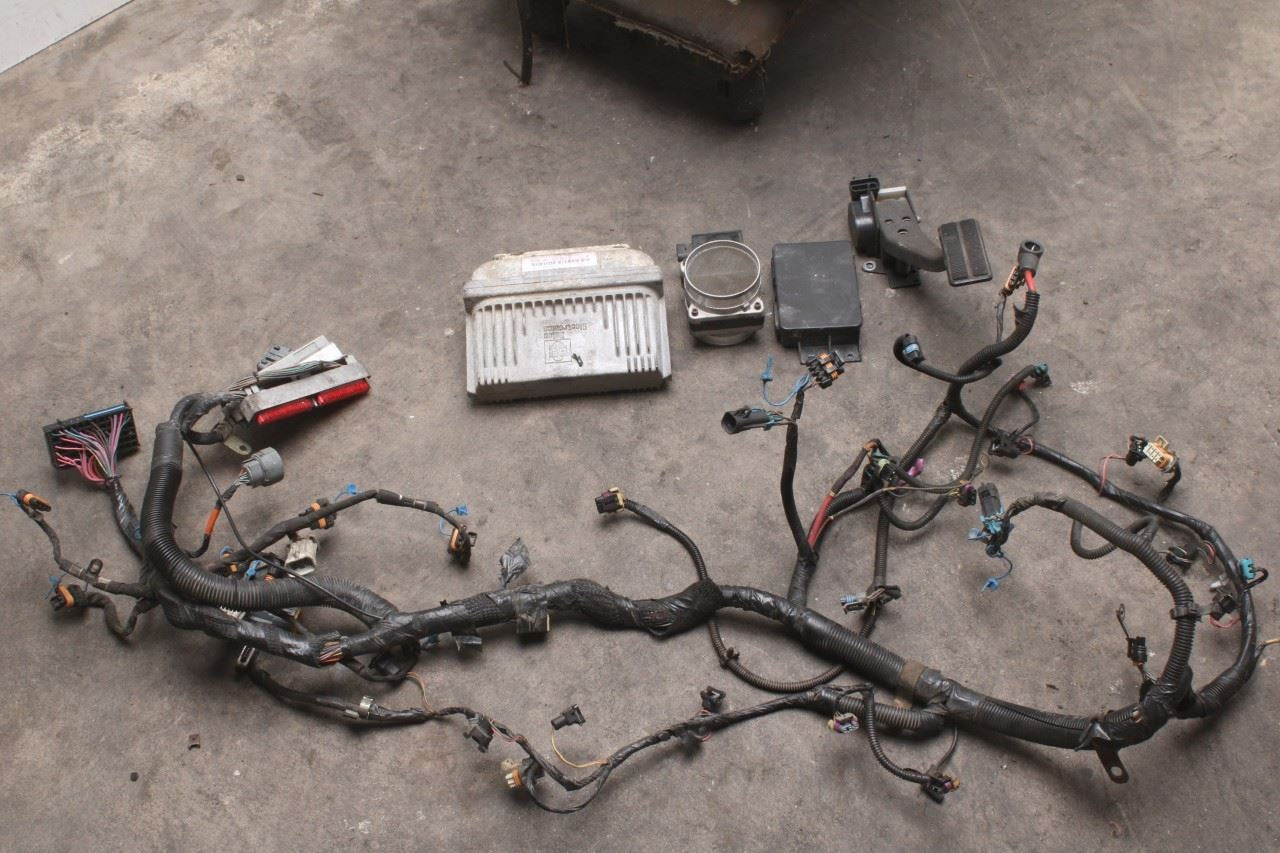 1997-1998 Chevrolet Corvette 8-350 5.7L RWD Engine Motor VIN G 8th digit 98K - Alshned Auto Parts