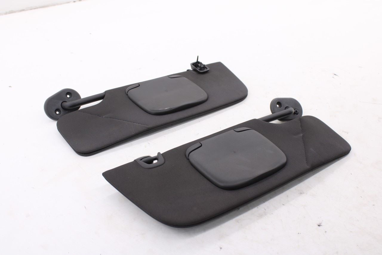 10-11 Ford Mustang Premium Conv V6 Front RH and LH Side Sun Visor Set w/ Mirror - Alshned Auto Parts