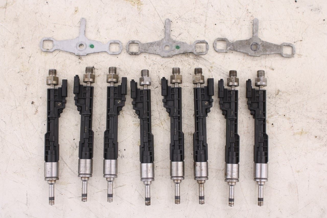 2013-2015 BMW 750i xDrive 4.4L Twin Turbo High Pressure Fuel Injector Set of 80