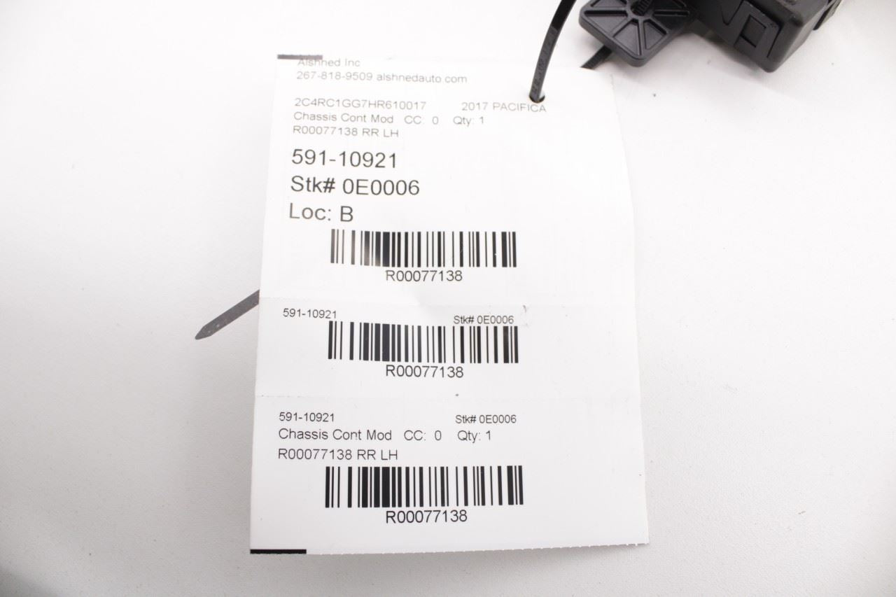 2017-2020 Chrysler Pacifica Limited Rear Left Door Control Module 68225096AF OEM - Alshned Auto Parts