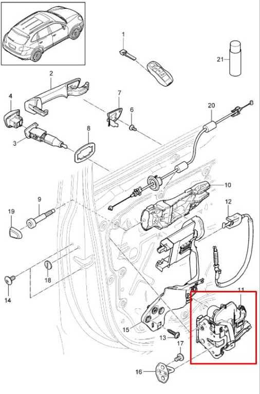 2010-2018 Porsche Cayenne S Front Right Passenger Side Door Lock Latch Actuator - Alshned Auto Parts