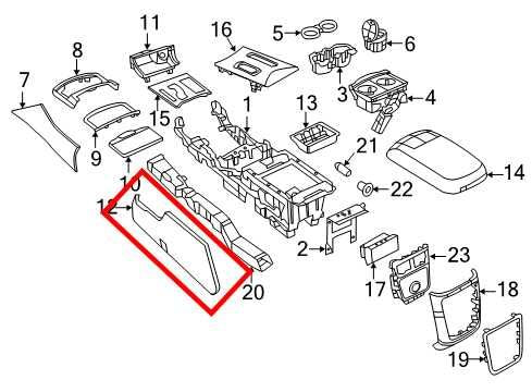 11-2023 Dodge Charger GT AWD Right and Left Side Center Console Trim Cover Panel - Alshned Auto Parts