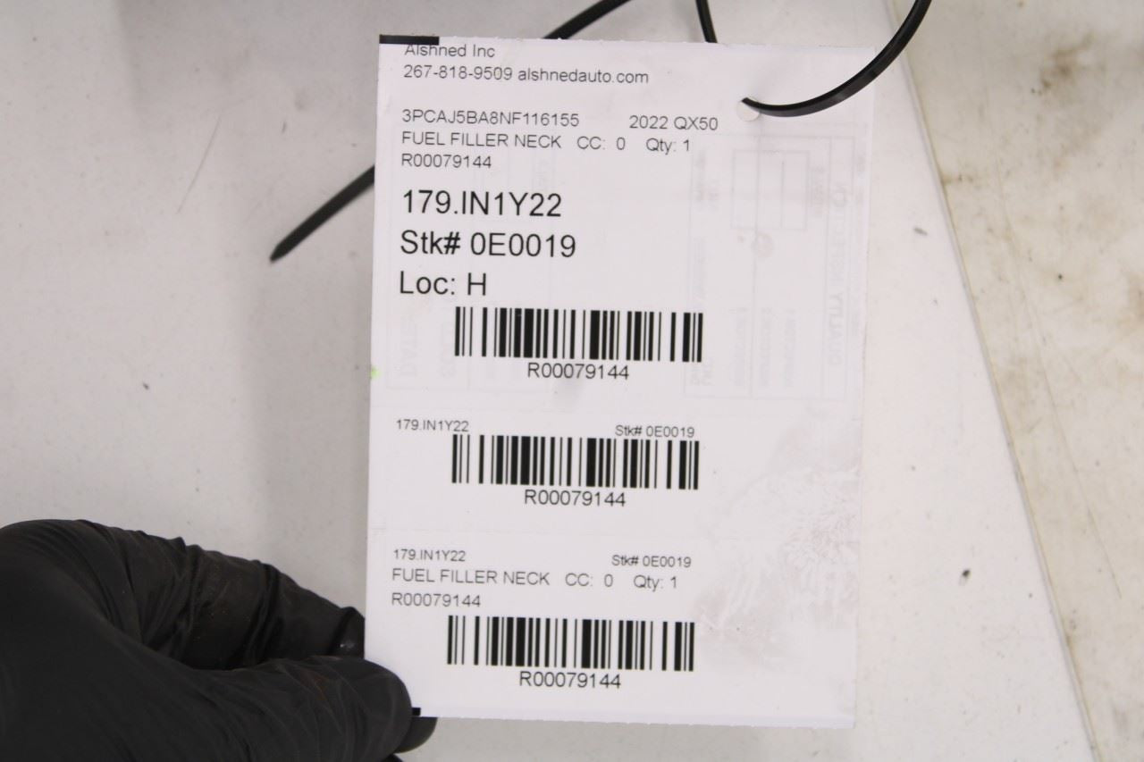 2019-2025 Infiniti QX50 Luxe 2.0L Fuel Filler Neck Hose Tube Pipe 17221-5NA0B - Alshned Auto Parts